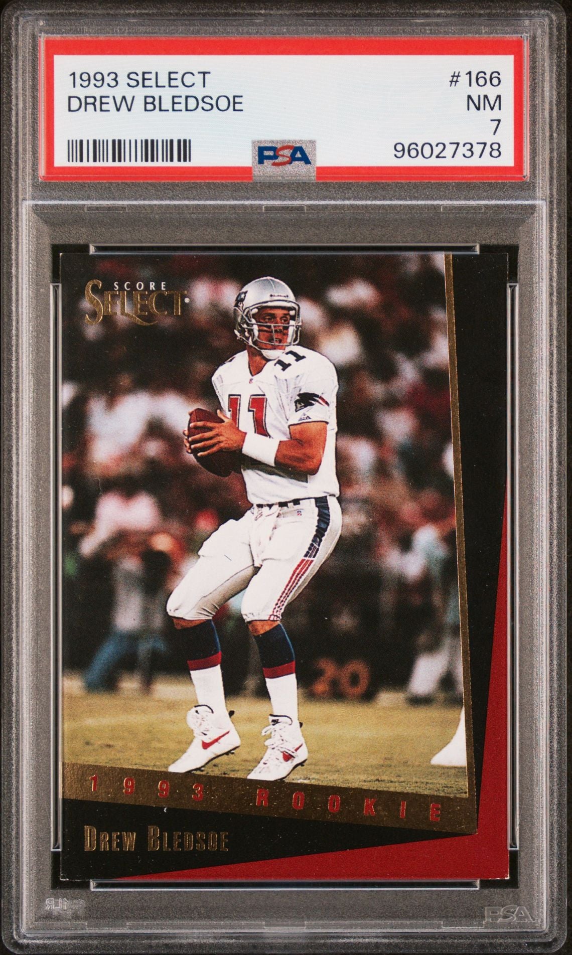 1993 Score Select #166 Drew Bledsoe PSA 7 Rookie Card