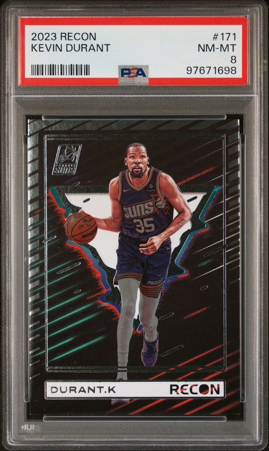 2023-24 Panini Recon #171 Kevin Durant PSA 8