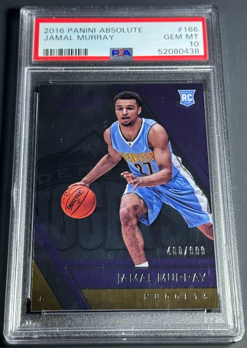 2016 Panini Absolute Jamal Murray PSA 10