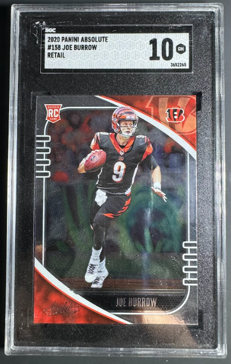 2020 Panini Absolute Retail Joe Burrow SGC 10