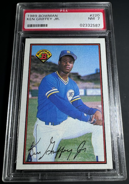 1989 Bowman #220 Ken Griffey Jr. PSA 7