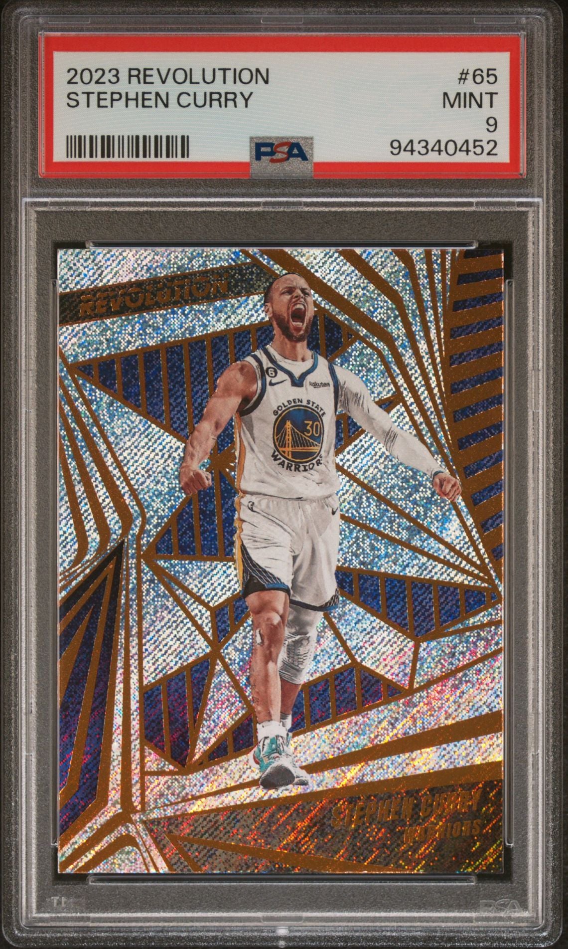 2023 Panini Revolution #65 Stephen Curry PSA 9